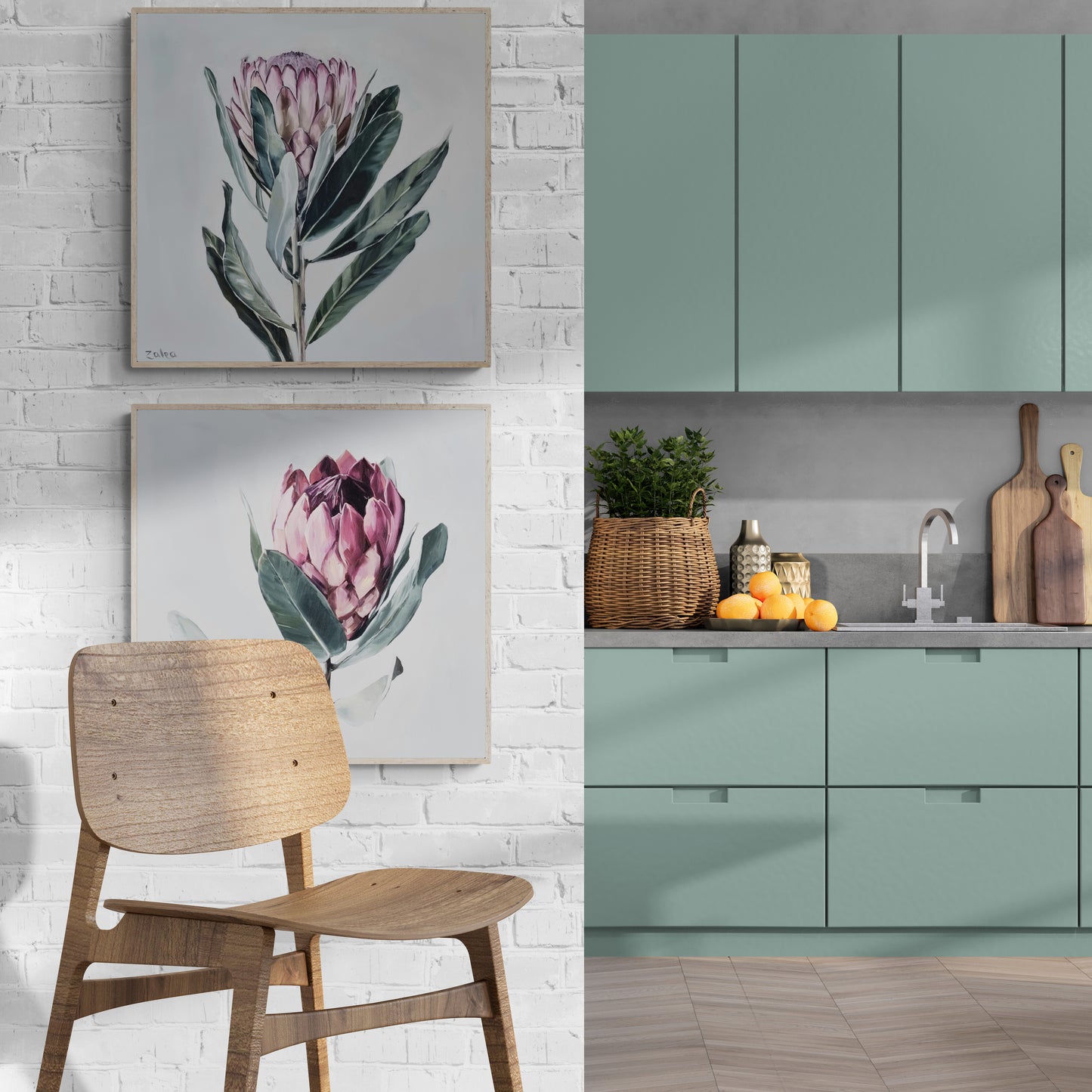 Canvas Print - Ethereal Elegance 2