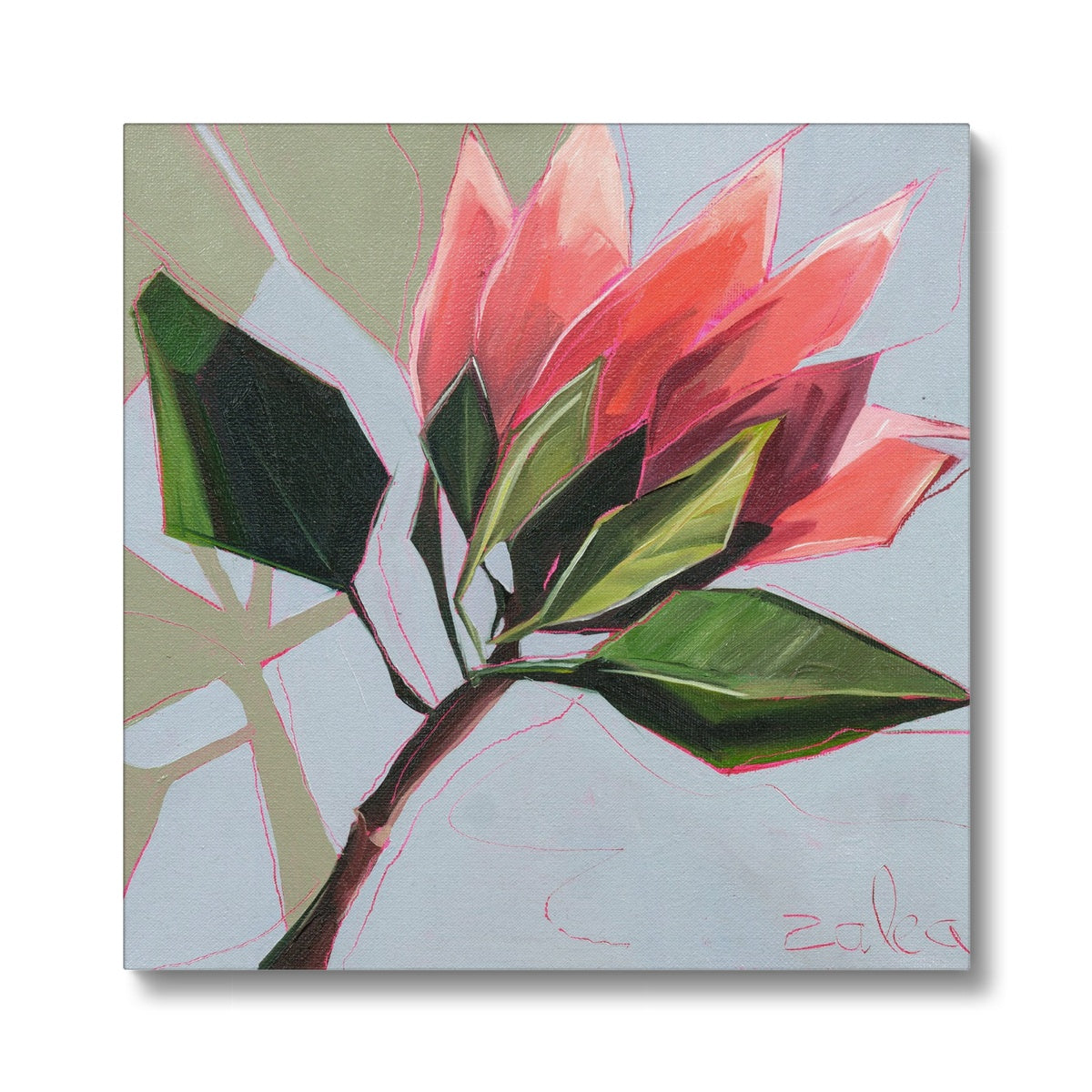 Canvas Print - Blushing Whispers 3