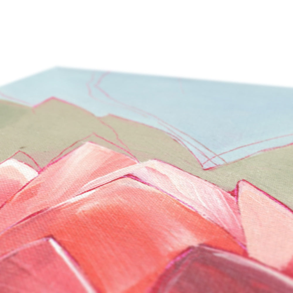 Canvas Print - Blushing Whispers 1